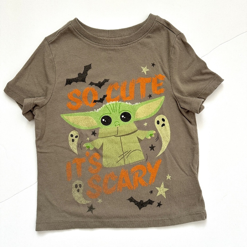 Toddler Grogu Shirt Disney Star Wars Baby Yoda Grogu Halloween T-Shirt